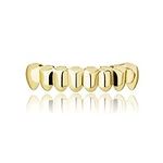TOPGRILLZ 18K Gold Plated Hip Hop R