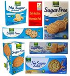 Gullon Sugar free & No added sugar Diabetic Luxury Mixed selection Biscuits Assorted, Variety pack of 6, perfect for gifting friends & Family, All Occasions Hamper (1 Bundle)