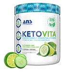 ANS Performance Ketovita BHB Ketones + Essential Daily Vitamins, 232g (30) Servings (Cucumber Lime)