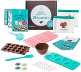 Tovla Jr. Ultimate Real Chocolate- Making Kit for Kids – Fun DIY Candy & Dessert Kit, STEM Activity for Ages 4+, Visual Learning Baking and Cooking Molds & Tools Set, Great Gift for Young Chefs