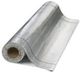 MFM Peel & Seal Self Stick Roll Roofing (Carton of 4, 9in. Aluminum)