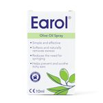 Earol | Olive Oil Ear Wax Removal Spray | Clinically Proven | Reduces Need for Syringing | Metered Dose | 1 Pack of 10ml Oil Spray Bottle