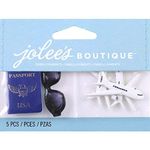 Jolees Jolee's Boutique Scrapbooking Embellishment, Passport Sunglasses and Planes