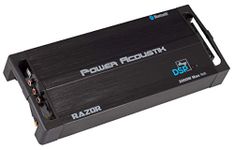 Power Acoustik RZ4‐2000DSP Razor Series 2,000-Watt Max 4-Channel Class D Amp with DSP and Bluetooth