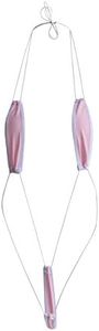 Oneheekini Afom Women's Sexy G String Sling Shot Teeny Weeny Micro Bikini (Pink)