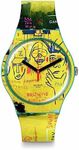 Swatch Hollywood Africans by JM Basquiat Quartz Watch