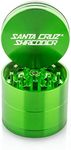 Santa Cruz Shredder Metal Spice Grinder Made in USA (Medium (2.2 Inch), Green)