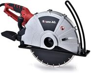 BAUMR-AG 355mm Electric Circular Concrete Saw Wet/Dry, with Diamond Blade