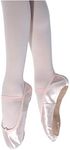 Roch Valley Full Sole Satin Ballet Shoes - Regular Fit C11.5 Pale Pink