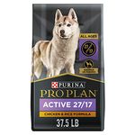 Pro Plan Dry Dog Food, Sport 27/17, Chicken and Rice 17kg Bag