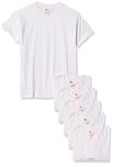 Hanes Ultimate Men's Control Crew Neck Undershirt-Multiple Packs Available, White - 6 Pack, XXL