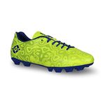 Nivia Carbonite 5.0 Football Shoes for Men/Sports and Athletic Footwear with PVC Synthetic Leather Upper/Comfortable Football Shoes (Sulphur Green) UK - 7