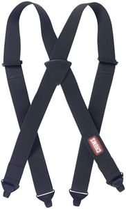 Chums Adjustable Ski Suspenders, Black, One Size