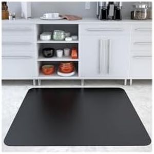 EconoMat Anytime Use Chair Mat for Hard Floor, 45 x 53, Black