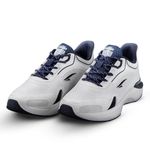 ASIAN Men ACS TECH-01 Casual wear Walking and Running Shoes with Laces, Lightweight and Comfortable Shoes with Upper Fabric for Men & Boys White Navy