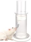 mini&moe Hamster Water Bottle No Drip – 4 oz Small Animal Water Bottle for Glass Tank with Stand Leak Proof Hamster Water Dispenser for Gerbil Chinchilla Ferret Squirrel Hedgehog