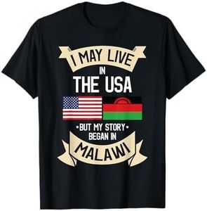 Malawian Malawi Flag T-Shirt Gift for People from Malawi T-Shirt