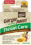 Gargle Away All-Natural Throat Care - Soothes Sore Throat, Tough Mucus, Persistent Cough, Oral Thrush for Adults (6 Packets) - Spicy Herb Flavor