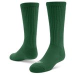 Sof Sole Sport Over-the-calf Team Athletic Performance Socks for Kids, Kelly Green, Shoe Size: 0-4