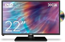 Cello ZF0222 22 inch Full HD LED TV Built in DVD Freeview HD Built in Satellite HDMI and USB for live recording of digital TV and play media files. Made in the UK