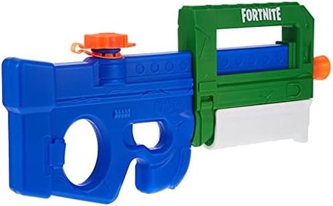 Hasbro Nerf Fortnite - Super Soaker - Compact SMG Water Blaster - Pump-Action Water-Drenching Fun - Summer Water Games - Epic Games Fortnite - Toys for Kids - E9963 - Ages 6+