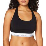 Calvin Klein Women's Plus Size Bralette - Modern Cotton, Black (Black 001), XXX-Large