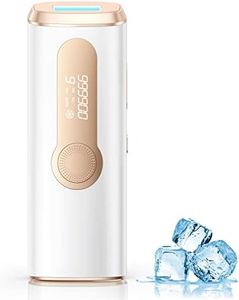 Haarlosy Épilateur Lumière Pulsée avec Indolore Refroidissement, 3 en 1 [HR/SC/RA] IPL Épilateur Laser pour Aisselles/Maillot/Corps, 9 Niveaux Lumière Pulsée Laser Épilation Définitif