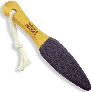 Handmade Heroes Foot Exfoliator - Deep Skin Smoother for Dry, Rough Areas & Cracked Heels – Natural Scrub for Silky Soft Skin