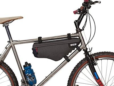 Two Wheel Gear - Mamquam Bicycle Frame Bag - Water Resistant, Adjustable - Designed for Commuting and Touring (Small)