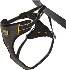 Kurgo Impact Dog Car Harness, Crash Tested Dog Car Harness, Safety Harness for Dogs, Pet Seatbelt Harness, Up to 108 lbs, Black/Charcoal (X-Large)