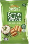 Sunbites Grain Waves Sour Cream and Chives Crisps 170 g