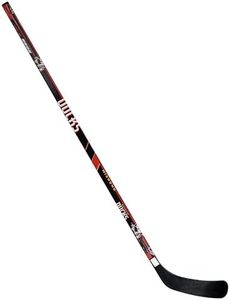 Franklin Sports NHL Anaheim Ducks Street Hockey Stick - 48" Junior Right Handed Hockey Stick - NHL Team Jr. Street Hockey Sticks - Fused Wood Hockey Stick for Street + Roller Hockey - Righty