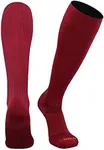 TCK Elite Finale Soccer Socks (Cardinal Red, Medium)