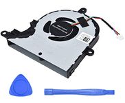 Replacement CPU Cooling Fan for Dell Inspiron 17 5770 5775 3780 3781 3790 3793 / Inspiron 15 5570 5575 / Latitude 3590 L3590 E3590 / Vostro 3580 3590 3591 3593 Series 0FX0M0 DC28000K9D0 DFS1503055P0T