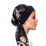 Chemo Headwear for Women Head Scarfs Turbans UK Cancer Scarves Bandanas Hat Women Turban Cap with Head Scarves Headwear Bandana Tichel for Cancer