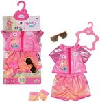 BABY born Zapf Creation Bicycle Clothes with Glasses and Gloves for 43 cm Dolls