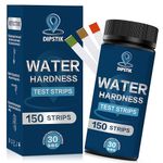 Water Hardness Test Kit-150 Strips Water Quality Testing for Drinking/Well Water, Dishwasher,Pool,Spa etc. 0-425 ppm