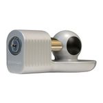 Master Lock Trailer Hitch Lock, Fits 1-7/8 in., 2 in., and Most 2-5/16 in. Trailer Couplers, Weather Resistant Automotive Hitch Lock with Keys, 377KA
