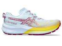 ASICS womens FUJISPEED 2 Light Blue/Blackberry Running Shoe - 8 UK (1012B515.401)