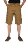 AERO CRAFT Cargo Shorts for Mens Khakhi