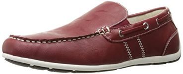 GBX Men's X-13489 Loafer Flat, Red, 8 UK