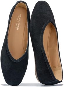 100% Genuine Leather Ballet Flats for Women - Comfy Fall Shoes for Women