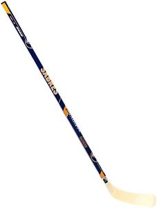 Franklin Sports NHL Buffalo Sabres Street Hockey Stick - 48" Junior Right Handed Hockey Stick - NHL Team Jr. Street Hockey Sticks - Fused Wood Hockey Stick for Street + Roller Hockey - Righty