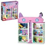 LEGO Gabby’s Dollhouse 10788 Building Toy Set, an 8-Room Playhouse with Authentic Details and Popular Characters from The Show, Including Gabby, Pandy Paws, Cakey and Mercat, Gift for Kids Ages 4+