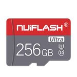 256GB Micro SD Card Class 10 Flash Memory Card High Speed Micro SD Memory Cars 256GB with SD Card Adapter for Tablet/Phone/Surveillance/Tachograph/Action Camera