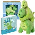 Tickle & Main 3 Piece New Big Brother Gift for Boys, includes Big Brother/Little Brother Dinosaur Stuffed Animals with Storybook, Ideal for Announcing a New Sibling, Educational and Engaging