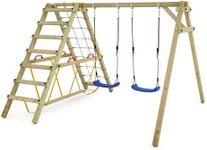 WICKEY Wooden swing set Smart Hike 