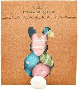 Mud Pie Spring Felted Wool Box Filler, Multi