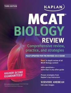 Kaplan MCAT Biology Review Notes by Kaplan 3rd (third) Revised Edition (2013)