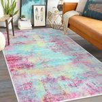 IOHOUZE Abstract Area Rugs 5x7 Ft W